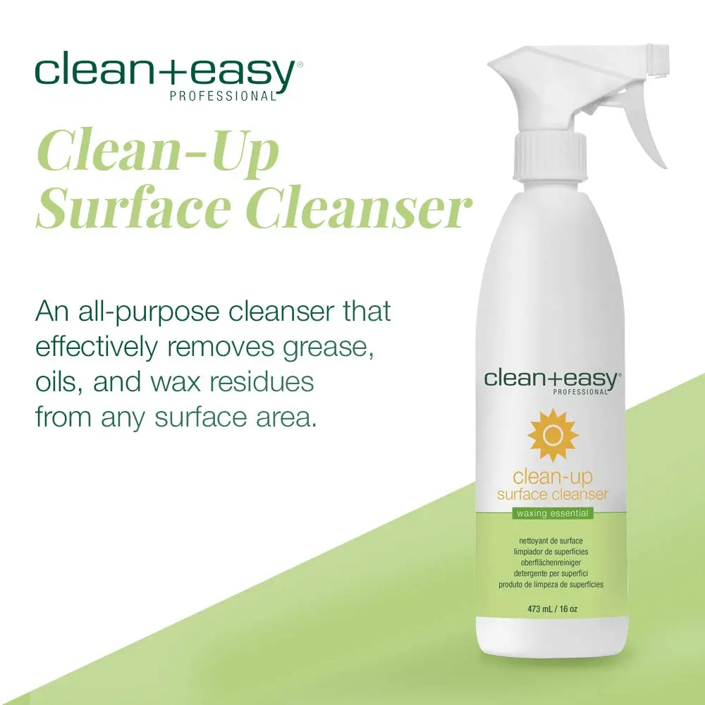 Clean + Easy Surface Cleanser Wax Remover Spray 16oz | Fast, Effective Wax Clean-Up for Professional & Home Use - view 3