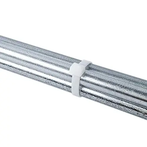 Gardner Bender 48 Inch 75 lb. Tensile Strength Heavy-Duty Natural White Nylon Cable Ties | 10 Pack - view 4