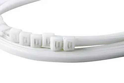 Gardner Bender 48 Inch 75 lb. Tensile Strength Heavy-Duty Natural White Nylon Cable Ties | 10 Pack - view 2
