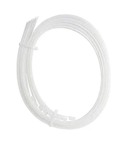 Gardner Bender 48 Inch 75 lb. Tensile Strength Heavy-Duty Natural White Nylon Cable Ties | 10 Pack - view 3