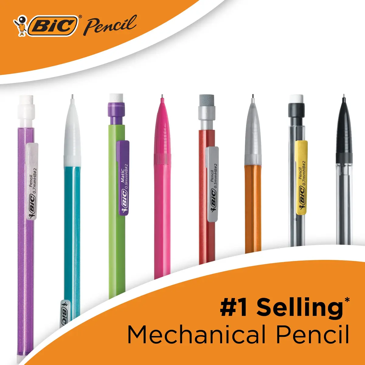 BIC Xtra-Precision Mechanical Pencil Set, 0.5mm, 5-Count Pack | Sharp, Reliable Drafting Tool - view 6