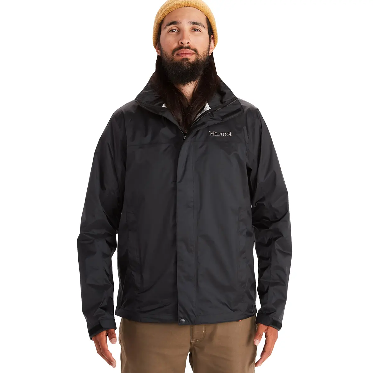 Marmot Men’s PreCip Jacket | Lightweight Waterproof Shell for Men in Small - view 2