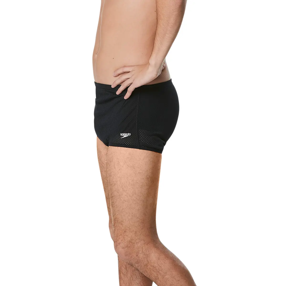 Speedo UV Swim Shirt Graphic Long Sleeve Tee | Chlorine-Resistant, Eco-Friendly Fabric, 34 in - view 2