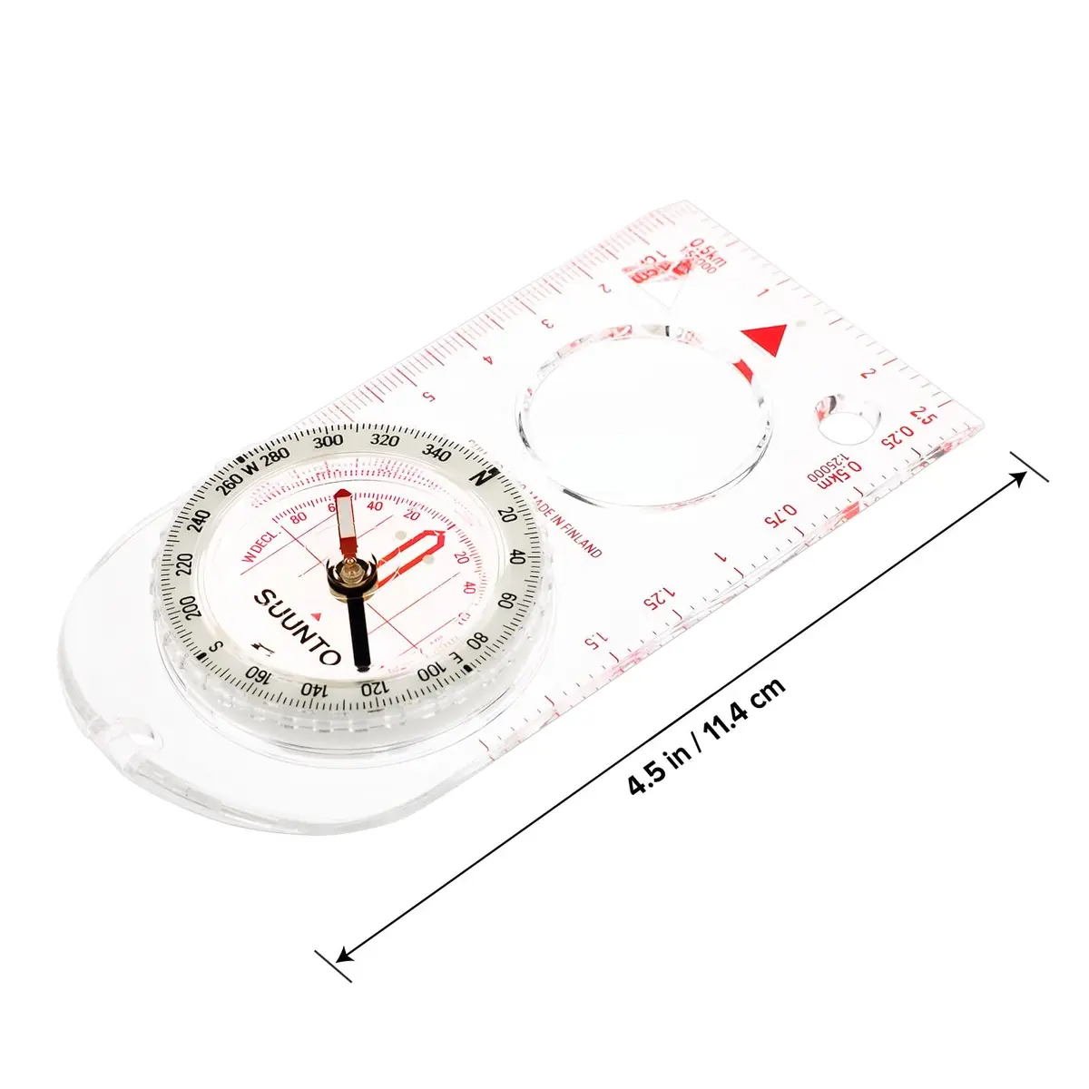 SUUNTO A-30 NH USGS Compass, SS012100013 | Compact, Accurate, for Hiking & Orienteering - view 3