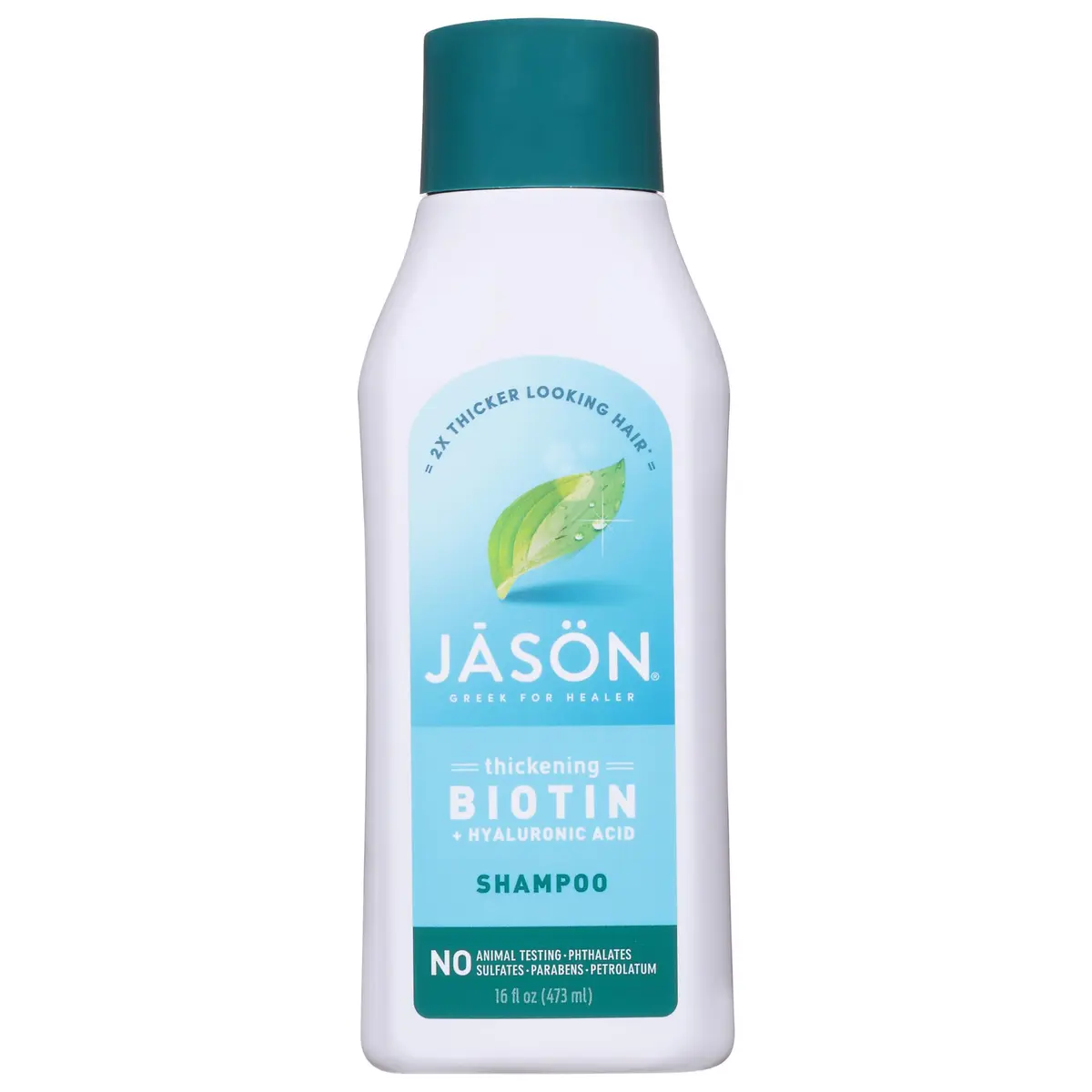 JASON Restorative Biotin Shampoo 473 ml | Strengthen & Moisturize Damaged Hair - main product image