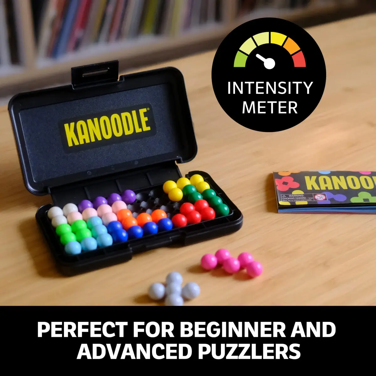 Educational Insights Kanoodle Brain Teaser Puzzle Game | 228 Challenges, Portable, Screen-Free Fun - view 5