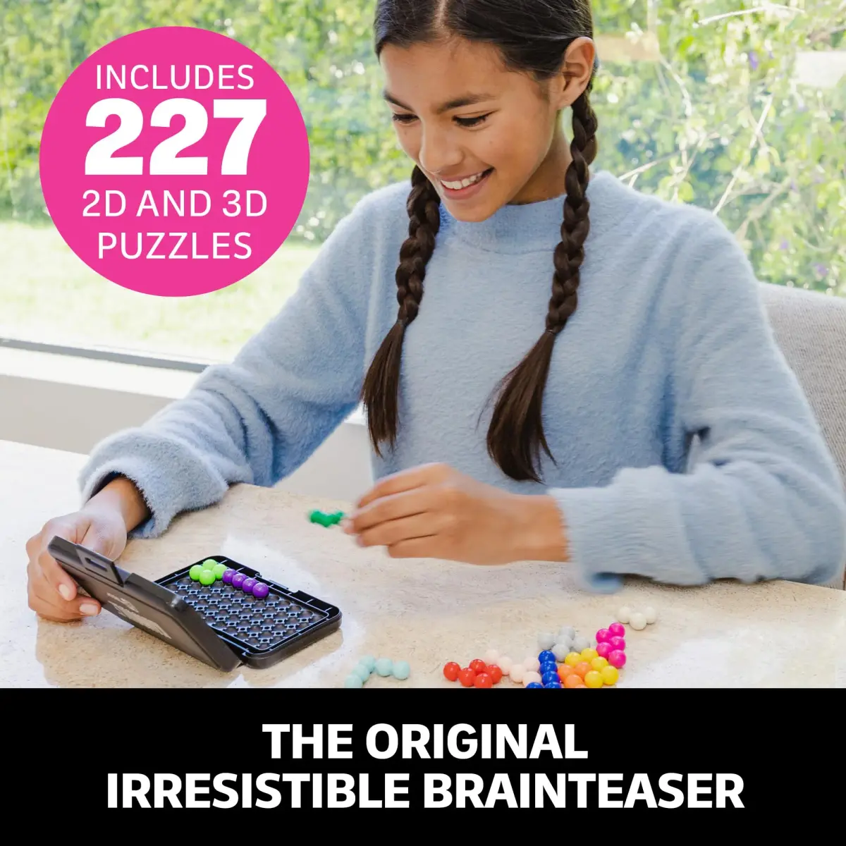 Educational Insights Kanoodle Brain Teaser Puzzle Game | 228 Challenges, Portable, Screen-Free Fun - view 2