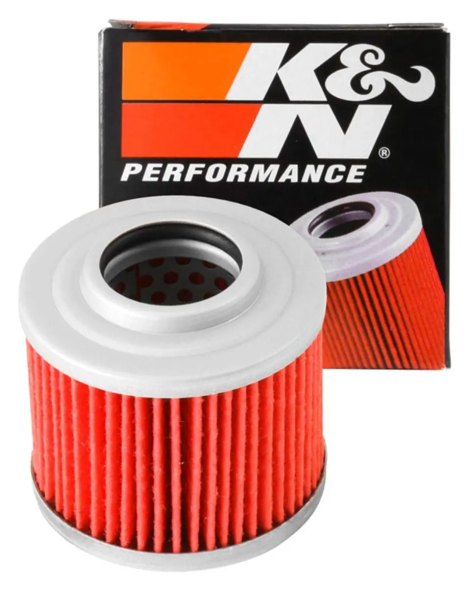 K&N Motorcycle Oil Filter KN-151 | High Performance Synthetic, Up to 20,000 Miles - main product image