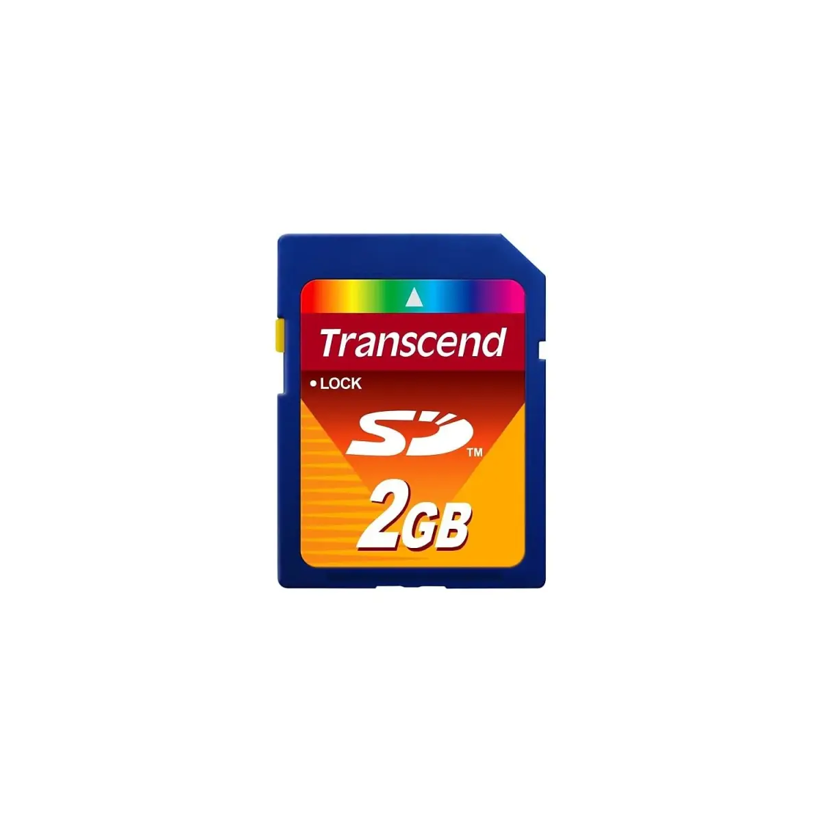 Transcend 2 GB SD Flash Memory Card | Secure Digital Card Interface Standard - main product image