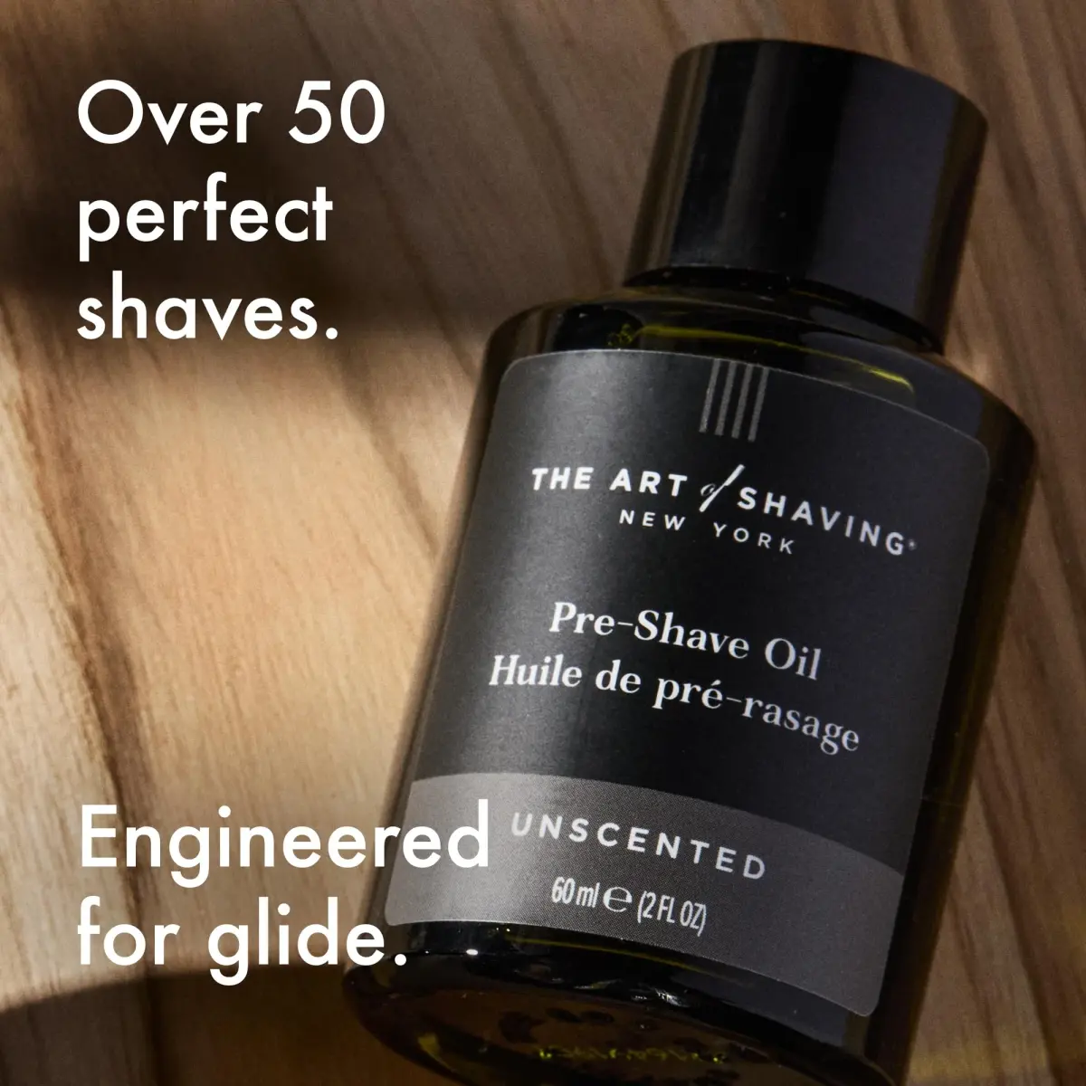 The Art of Shaving Unscented Pre-Shave Beard Oil 59ml (2 Fl Oz) | Improves Razor Glide for Sensitive Skin - view 4