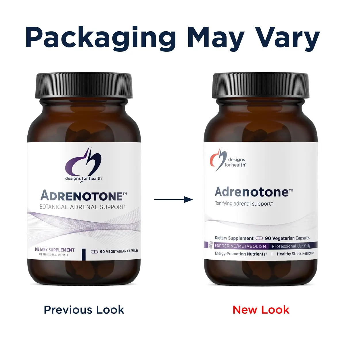Designs for Health Adrenotone 90 Capsules | Supports Adrenal & Cortisol Levels - view 4