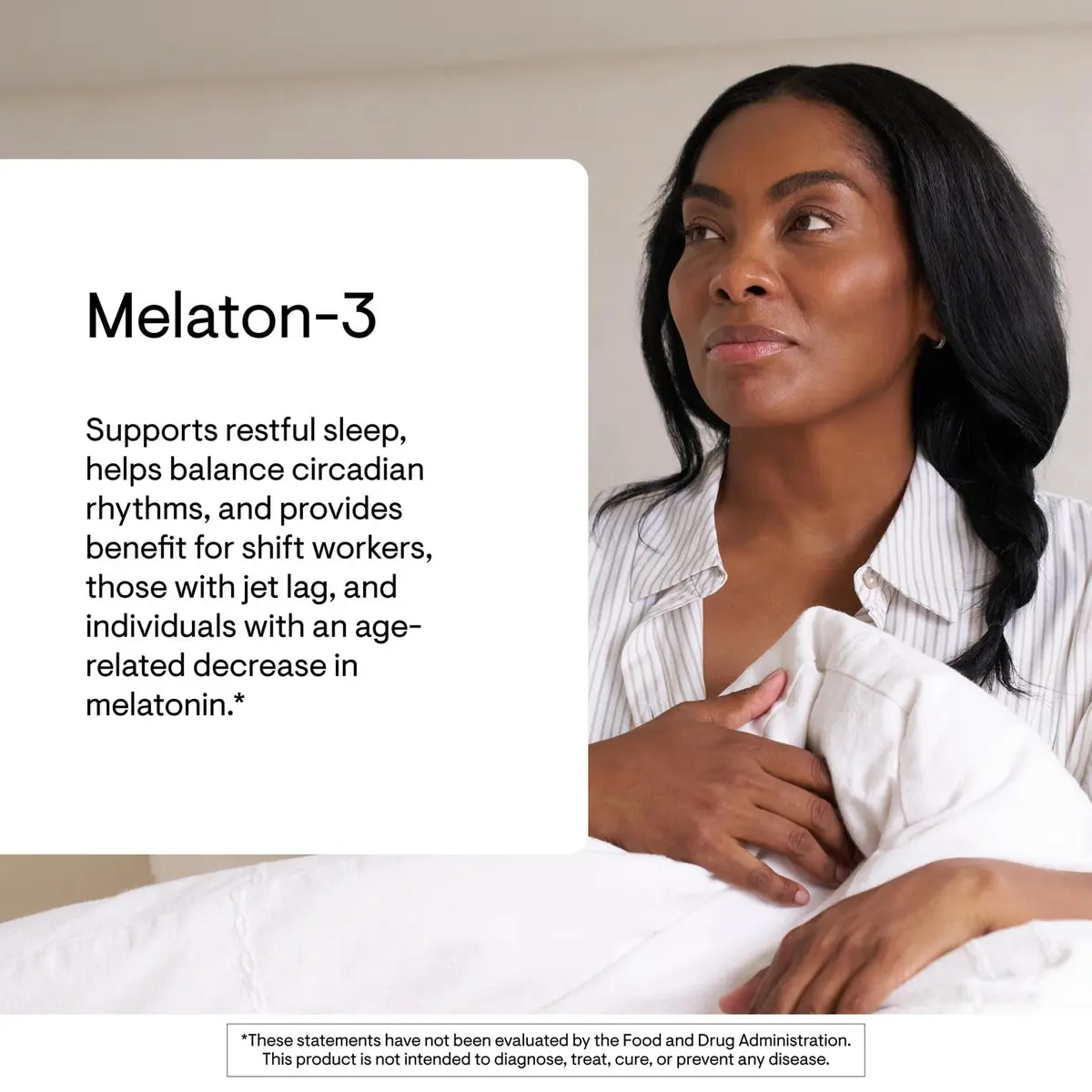 THORNE Melaton-3 3 mg Melatonin Supplement Capsules 60 Count | Supports Restful Sleep & Circadian Rhythms - view 3