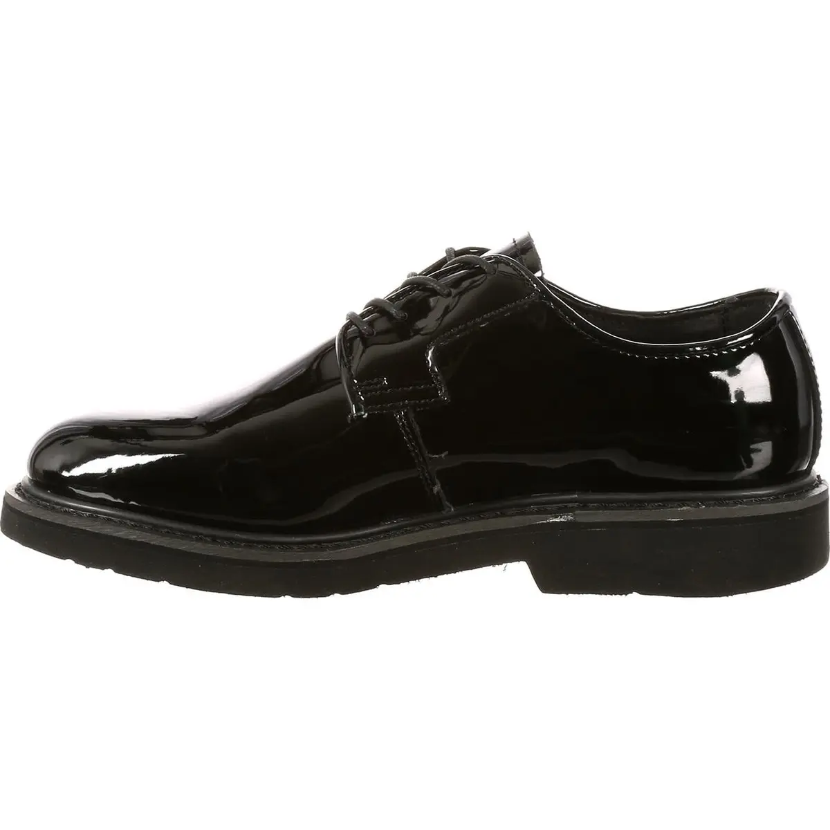 ROCKY High-Gloss Dress Leather Oxford Shoe, Size 8(EW) | Water-Resistant Formal Footwear - main product image