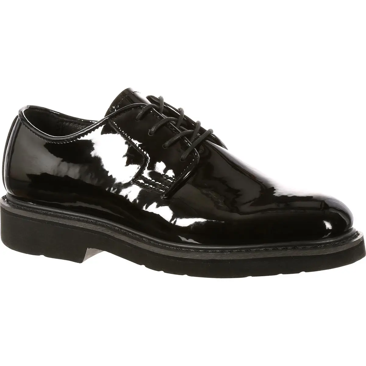 ROCKY High-Gloss Dress Leather Oxford Shoe, Size 8(EW) | Water-Resistant Formal Footwear - view 6