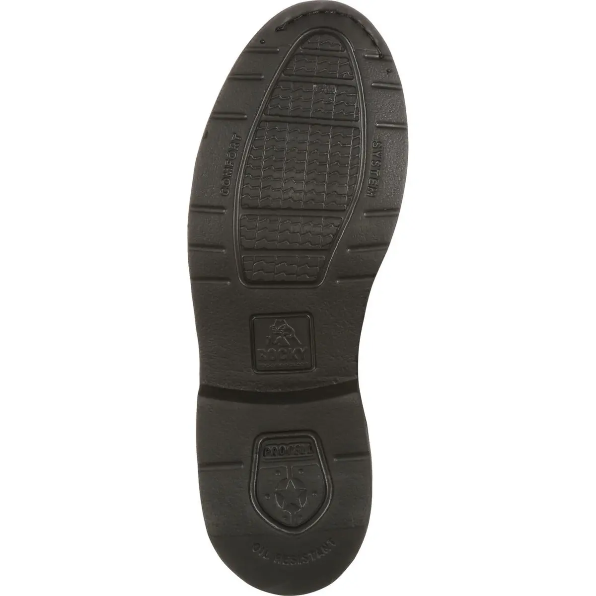 ROCKY High-Gloss Dress Leather Oxford Shoe, Size 8(EW) | Water-Resistant Formal Footwear - view 2