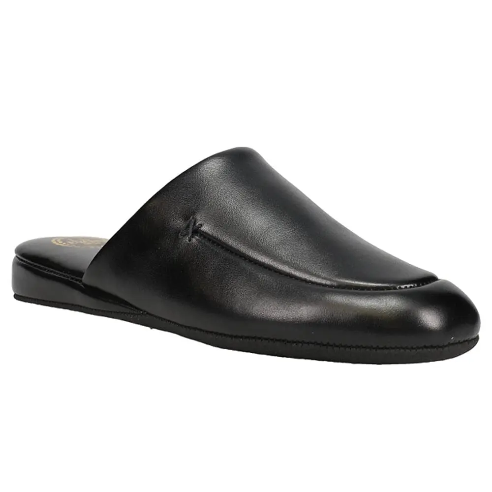 L.B. Evans Duke Scuff Black Leather Clog/Mule 11.5 EEE | Classic Leather Comfort for Men - view 3