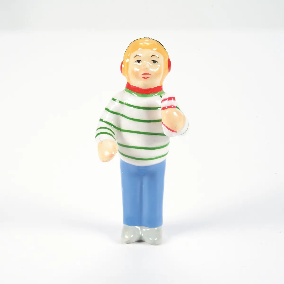 Department 56 Original Snow Village Accessories People Sitting Figurine Set 2.25" H x 0.7" W x 2" L | Hand-Painted Resin for Holiday Decor - view 6