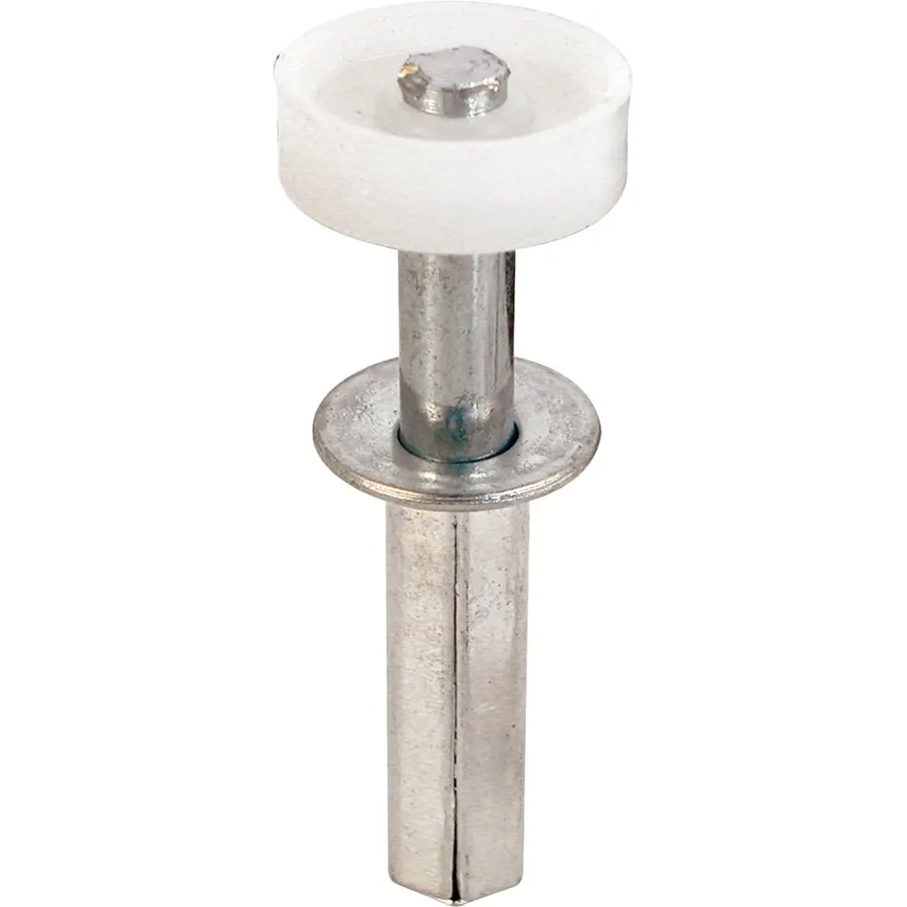 Prime-Line N 6544 Spring-Loaded Bi-Fold Door Top Guide Wheel 2 Pack | Steel Nylon Roller for Doors - main product image