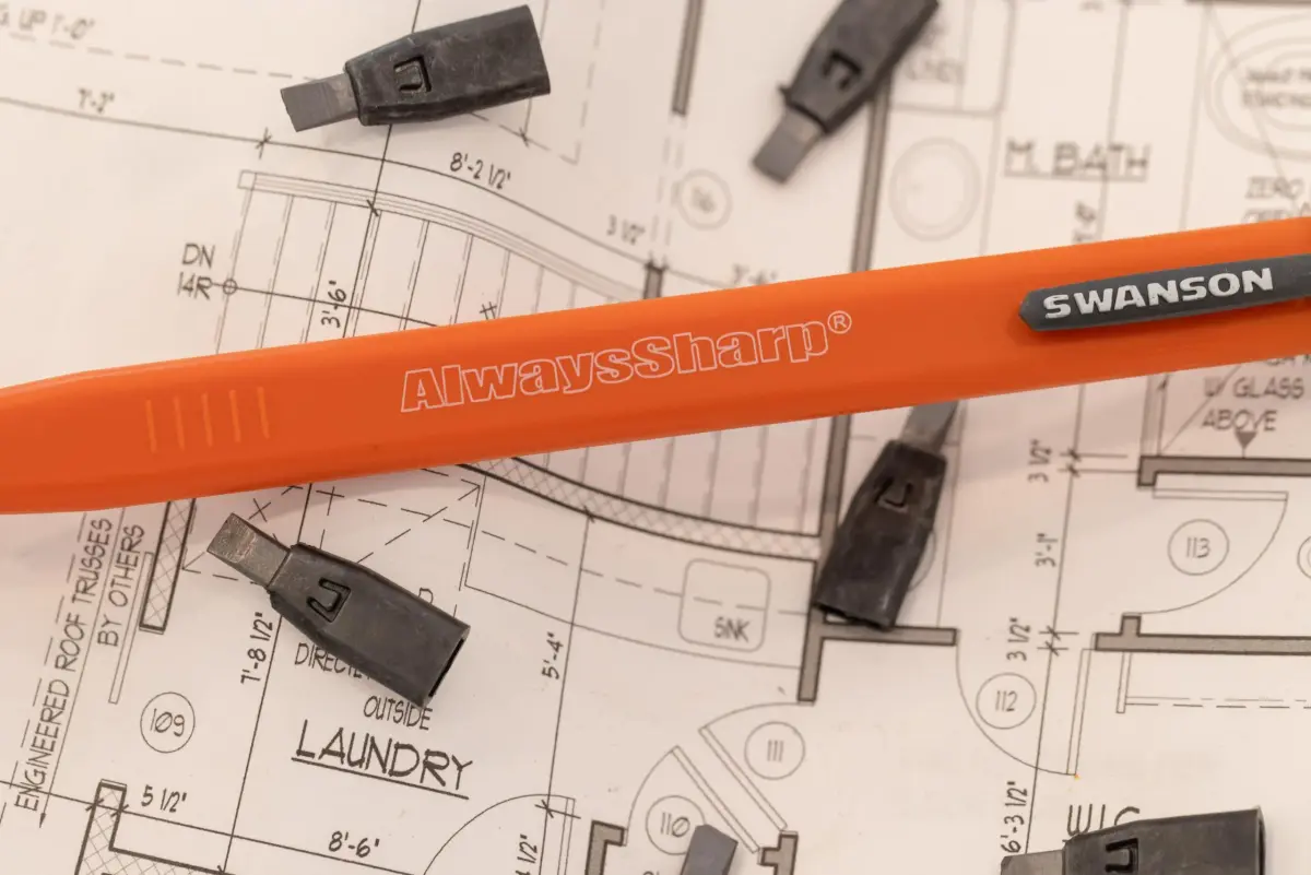 Swanson Tool Co. CP216 AlwaysSharp Refillable Carpenter Pencil 2-Pack | Never Needs Sharpening - view 7