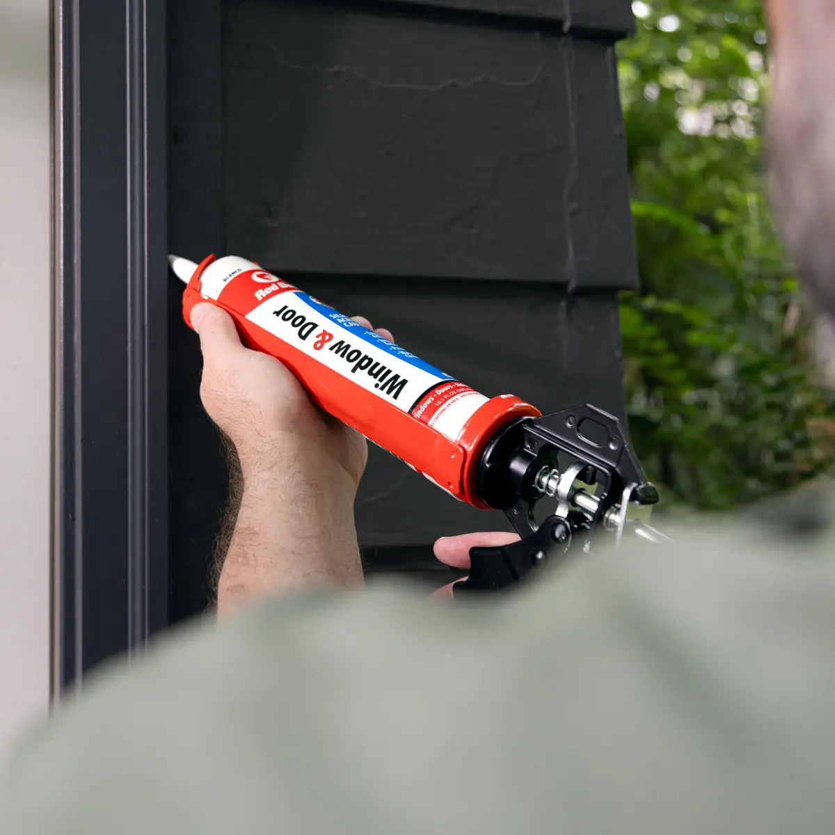 Red Devil Window & Door Siliconized Acrylic Caulk 10.1 oz | Paintable, Energy-Efficient Sealant for Indoors & Outdoors - view 6