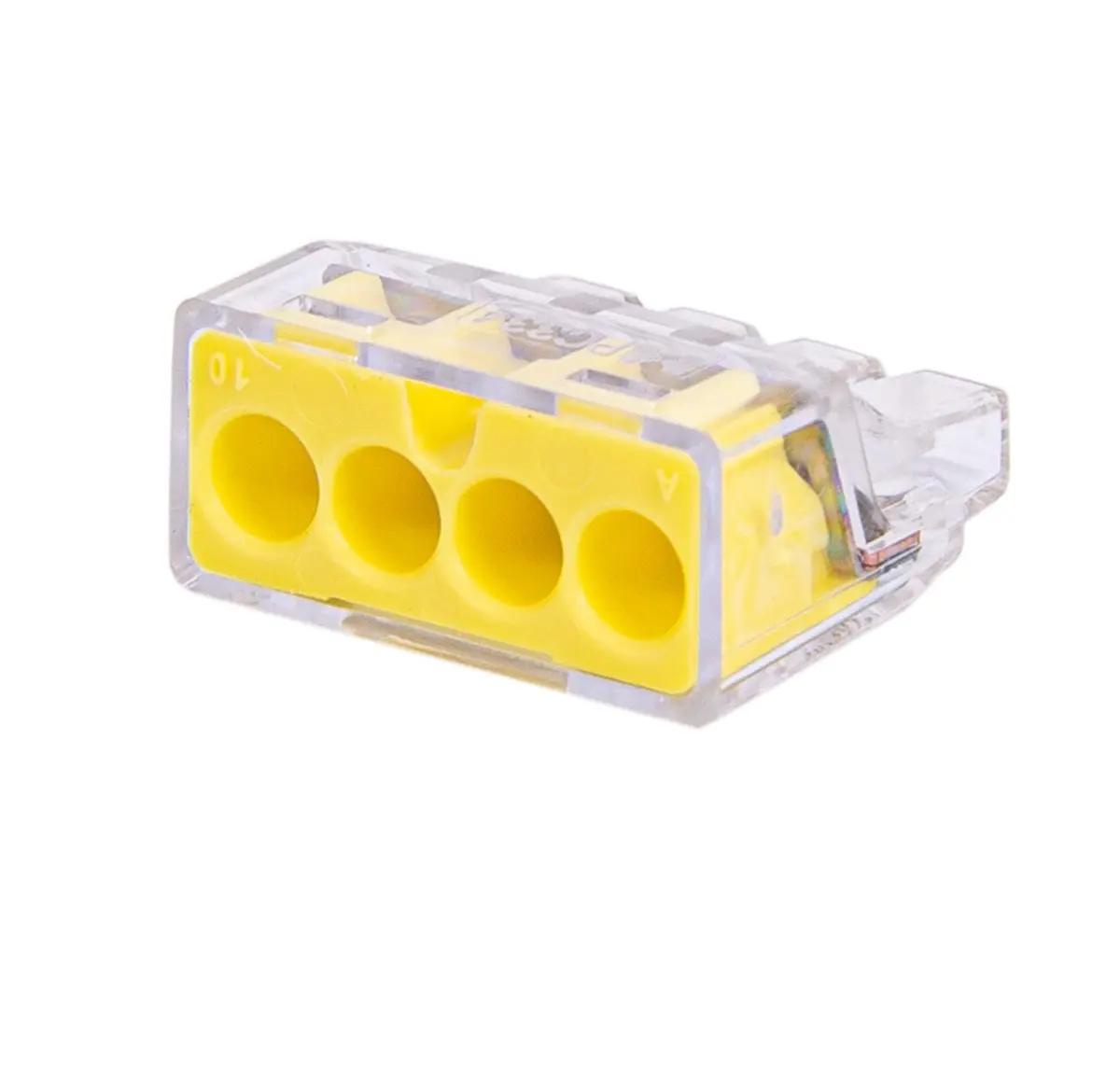 Gardner Bender Yellow 10 Pack Electronic Component Terminal | 22-12 AWG Push-In Connectors - view 2