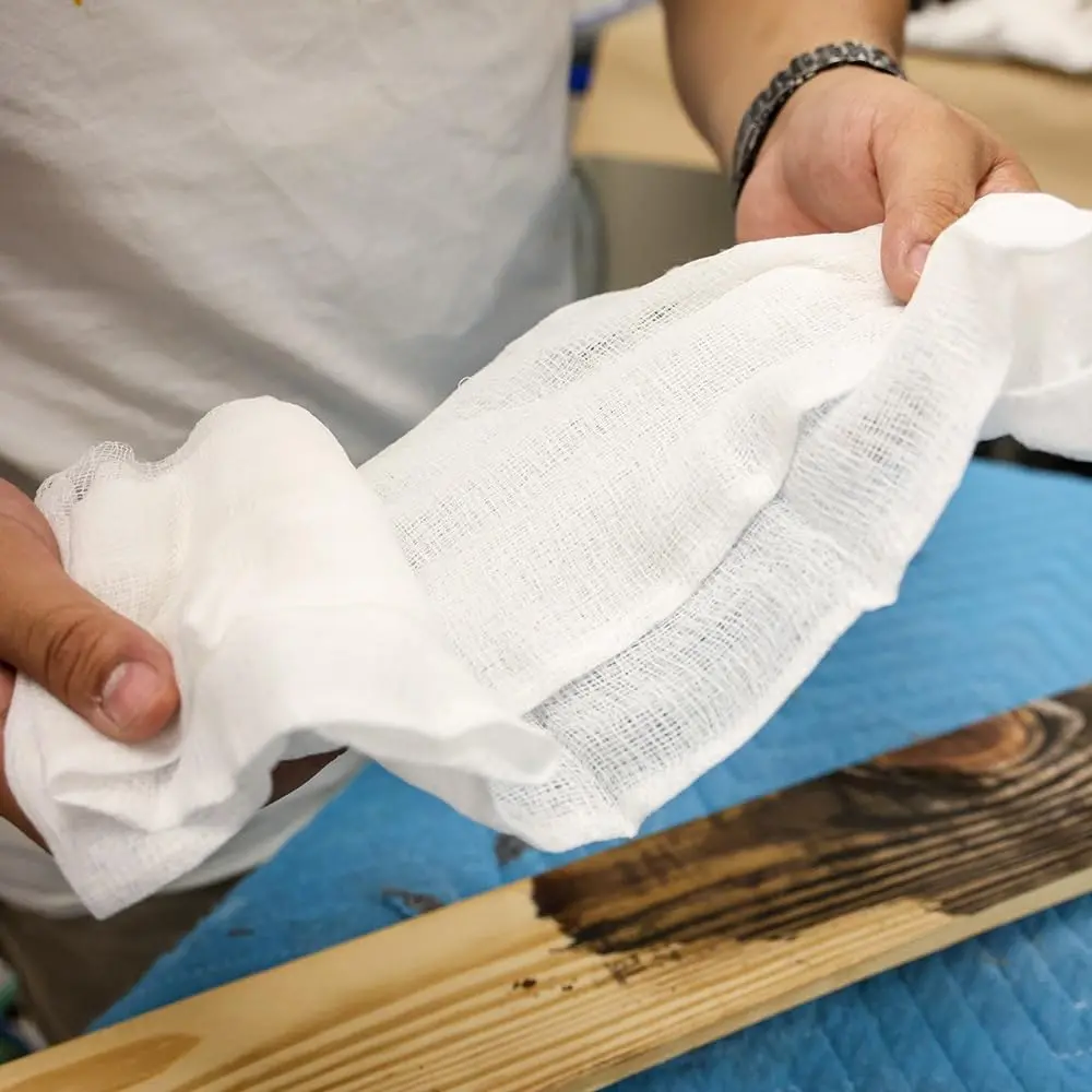 Trimaco SuperTuff 100% Cotton Bleached Cheesecloth 2 sq yd | Lint-Free, Versatile for Crafts & Painting - view 2