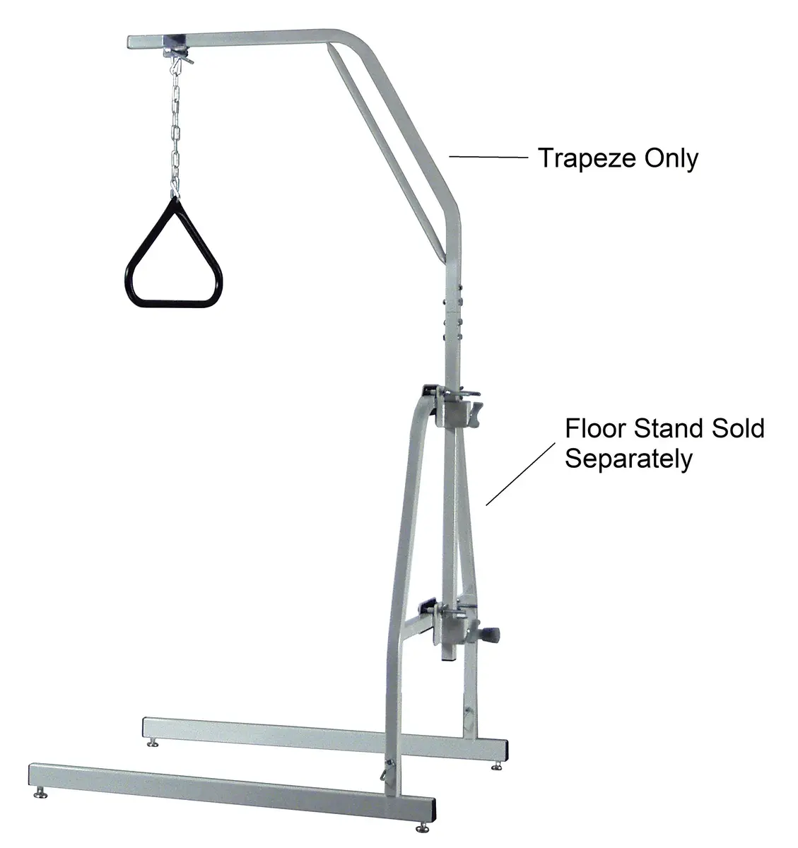 Lumex Versa-Helper Trapeze Bar for Bed Mobility, 46.75 inch (118.7 cm) Length | Professional Healthcare Assist Handle - view 2