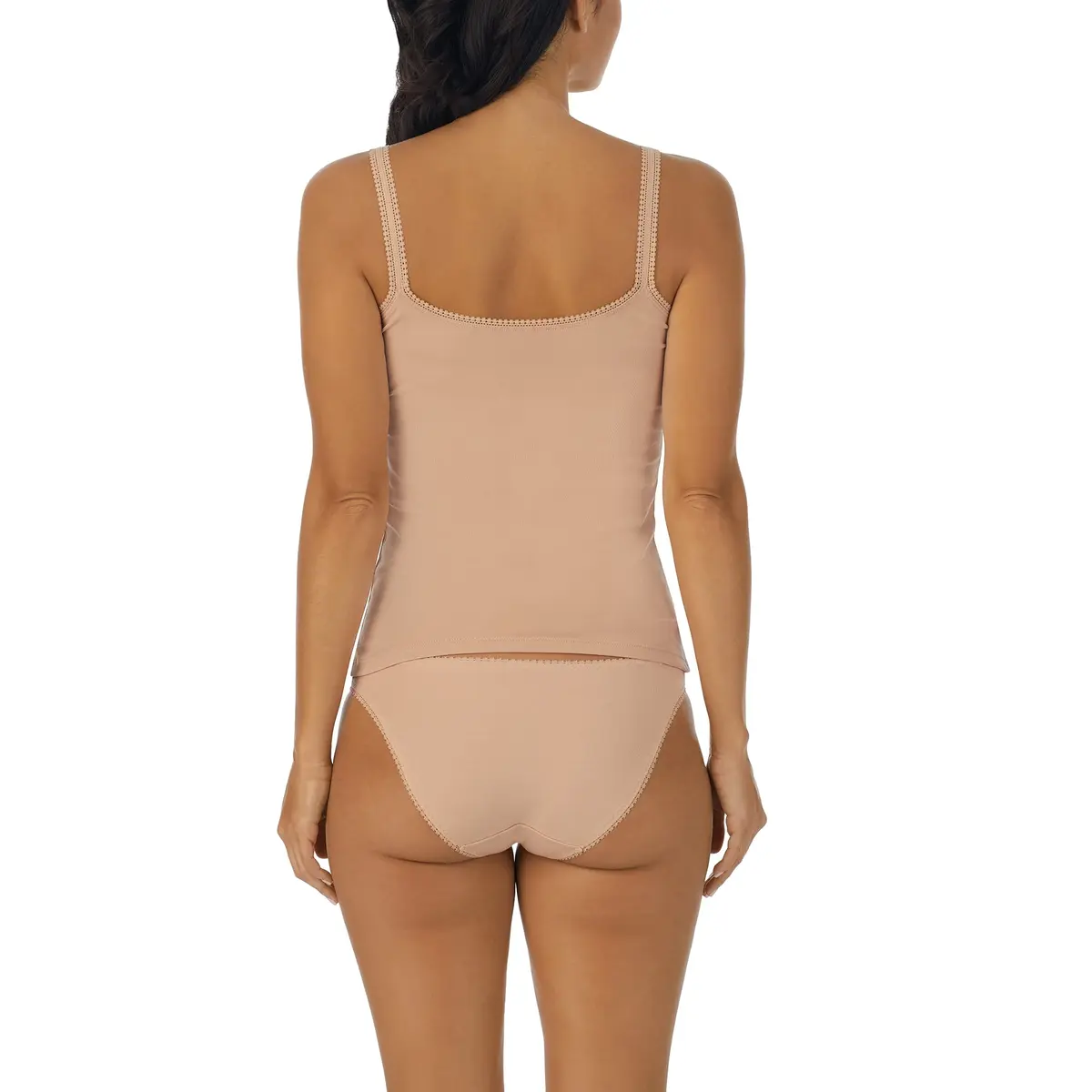 OnGossamer Womens Cabana Cotton Camisole Small | Reversible, Soft Pima Cotton, Layering Essential - view 2