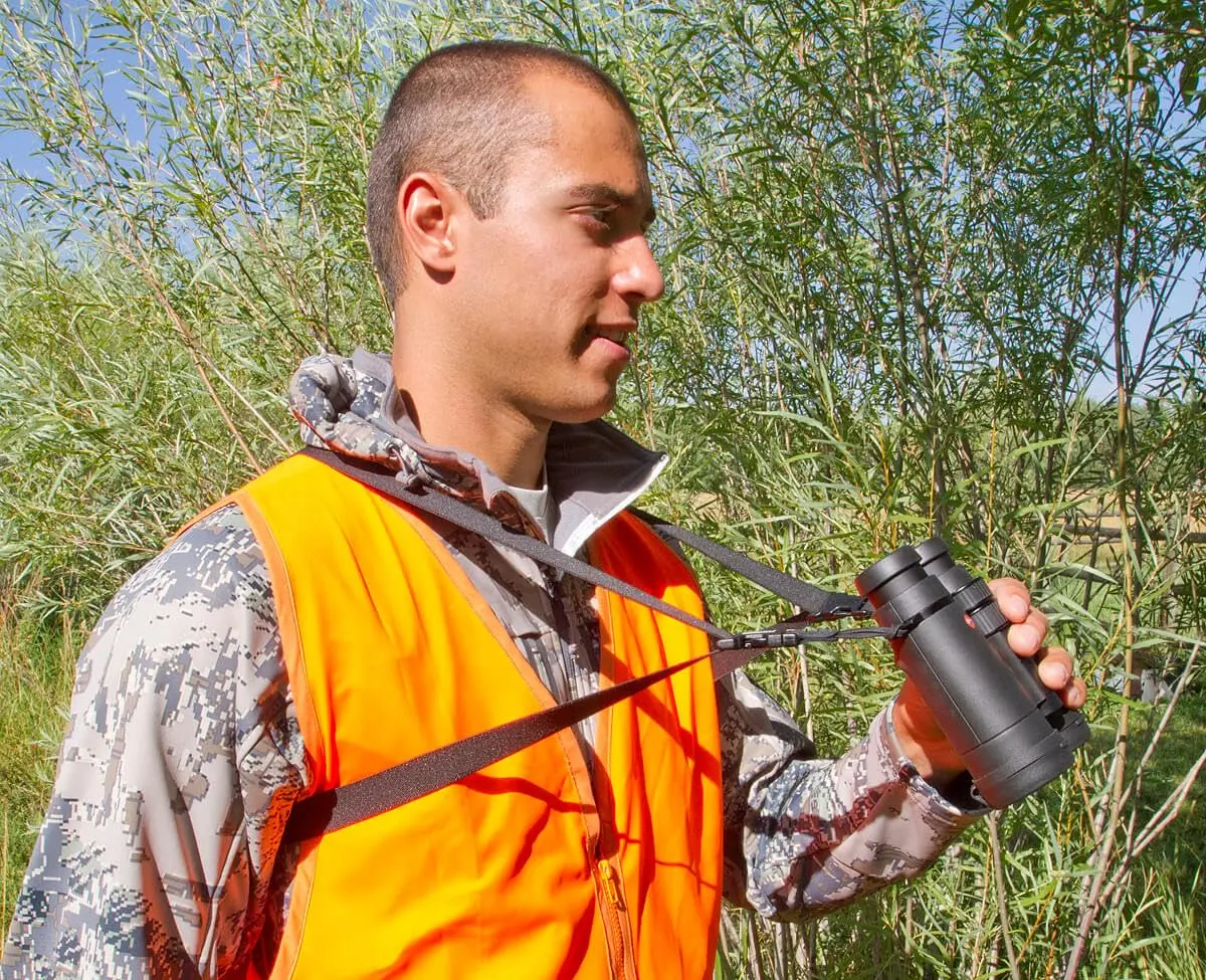 OP/TECH USA Bino/Cam Harness with Quick Release | Dual Camera Shoulder Strap for DSLR & Binoculars - view 3