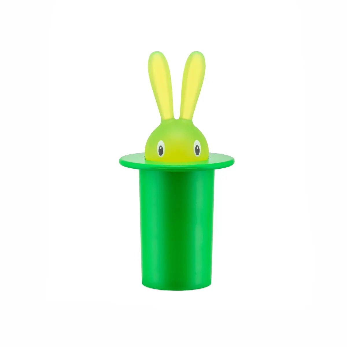 A di Alessi Magic Bunny Toothpick Holder, Green | Fun Design for Tabletop - main product image
