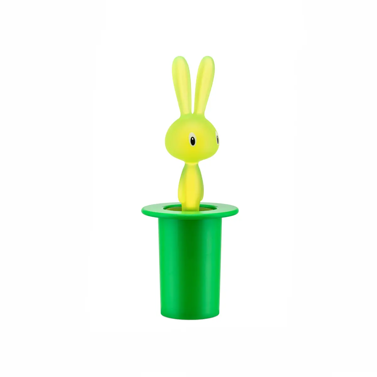 A di Alessi Magic Bunny Toothpick Holder, Green | Fun Design for Tabletop - view 2