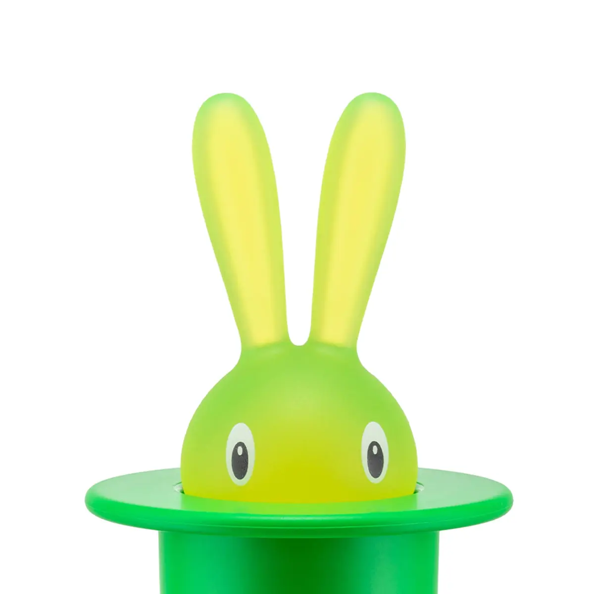 A di Alessi Magic Bunny Toothpick Holder, Green | Fun Design for Tabletop - view 3
