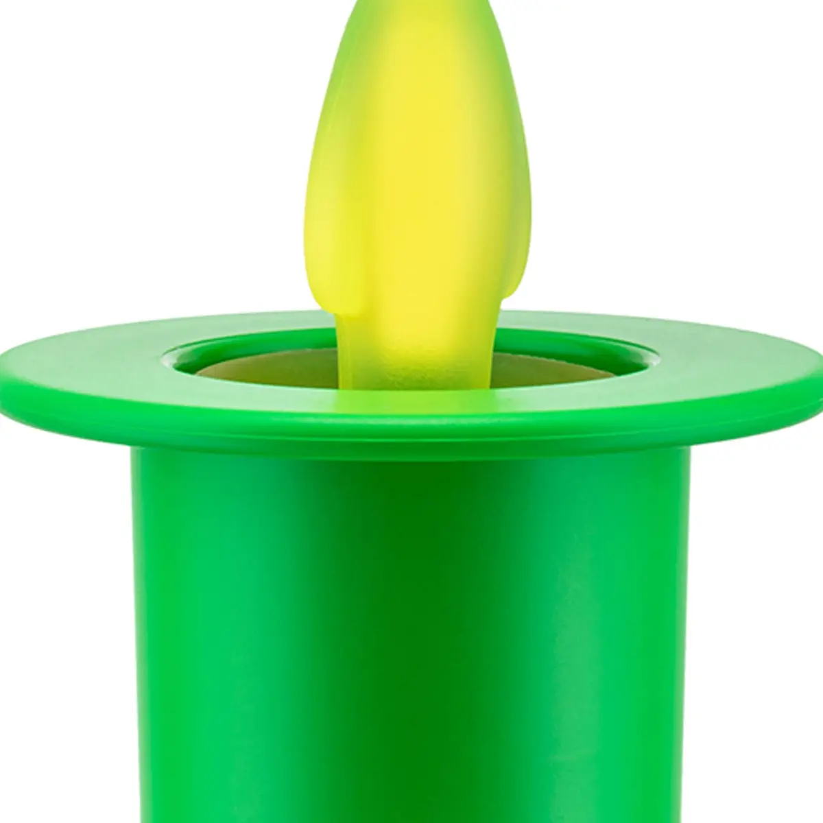 A di Alessi Magic Bunny Toothpick Holder, Green | Fun Design for Tabletop - view 4