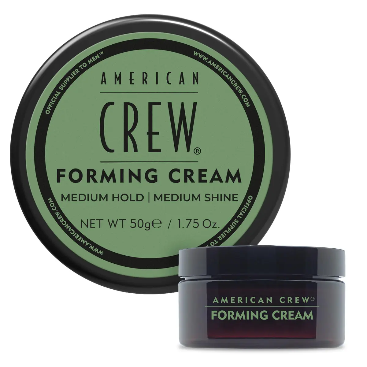 American Crew Forming Cream Hair Styling Product 50ml (1.75 Oz) | Medium Hold & Shine - main product image