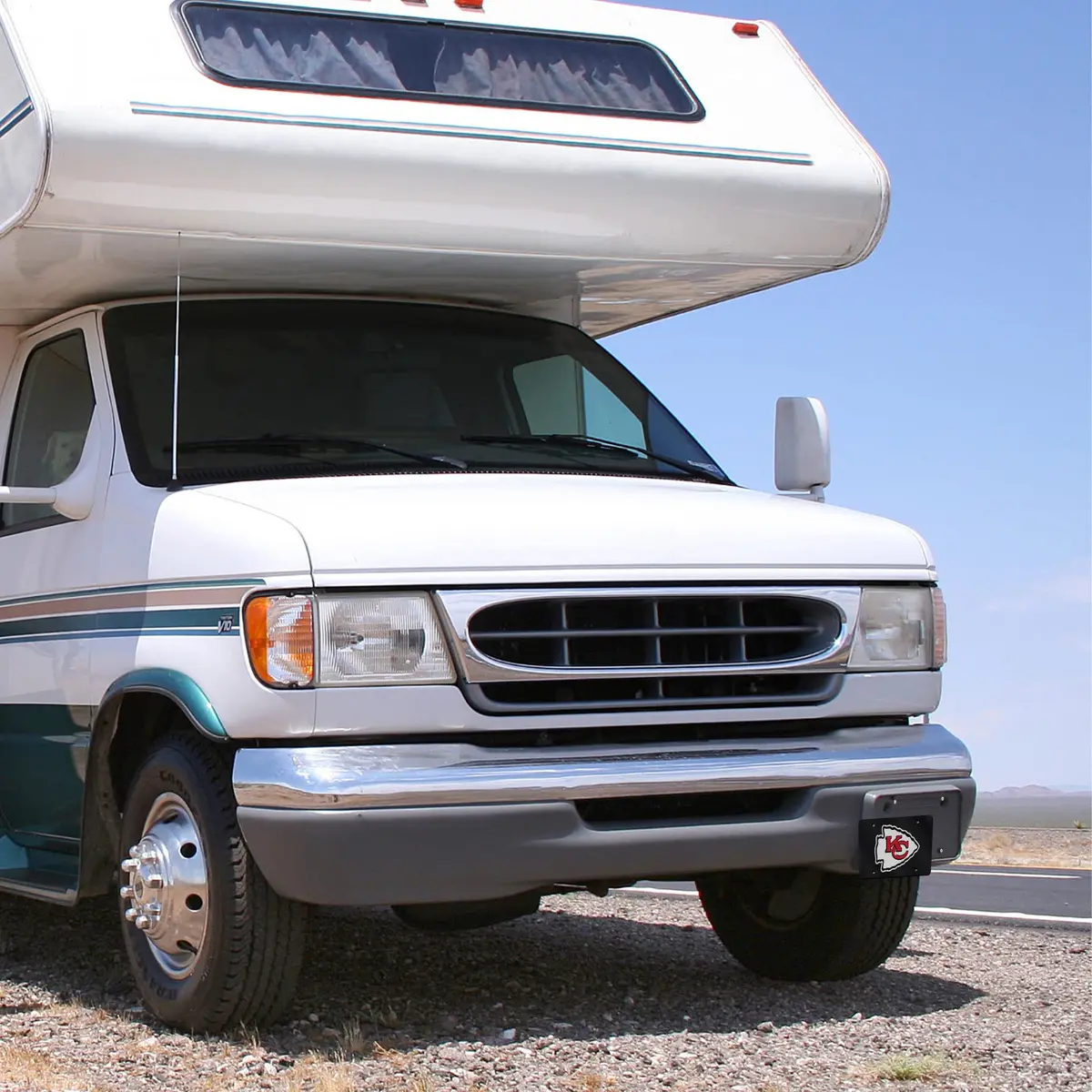 Rico Industries NFL Kansas City Chiefs License Plate Tag 6 x 12" | Laser Cut Team Logo - view 4