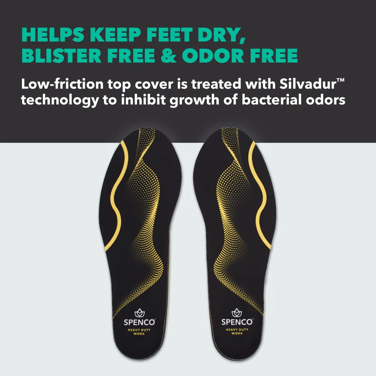 Spenco PolySorb Heavy Duty Insoles | Arch Support Shoe Inserts for Hard Floors - view 8
