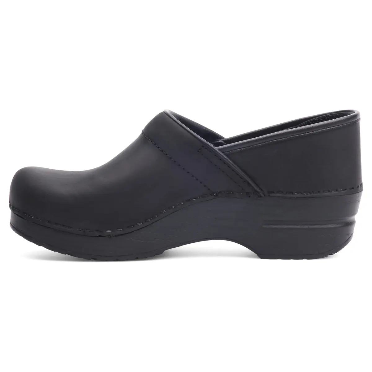Dansko Women’s Professional Slip-On Clogs Black Oiled 11.5-12 W US | Comfort & Support for Healthcare & Food Service - view 8