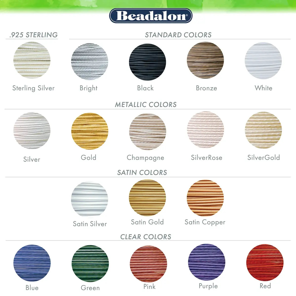 Beadalon 7-Strand Stainless Steel Beading Wire, 0.38 mm - Gold | Flexible & Durable for Jewelry Making - view 4