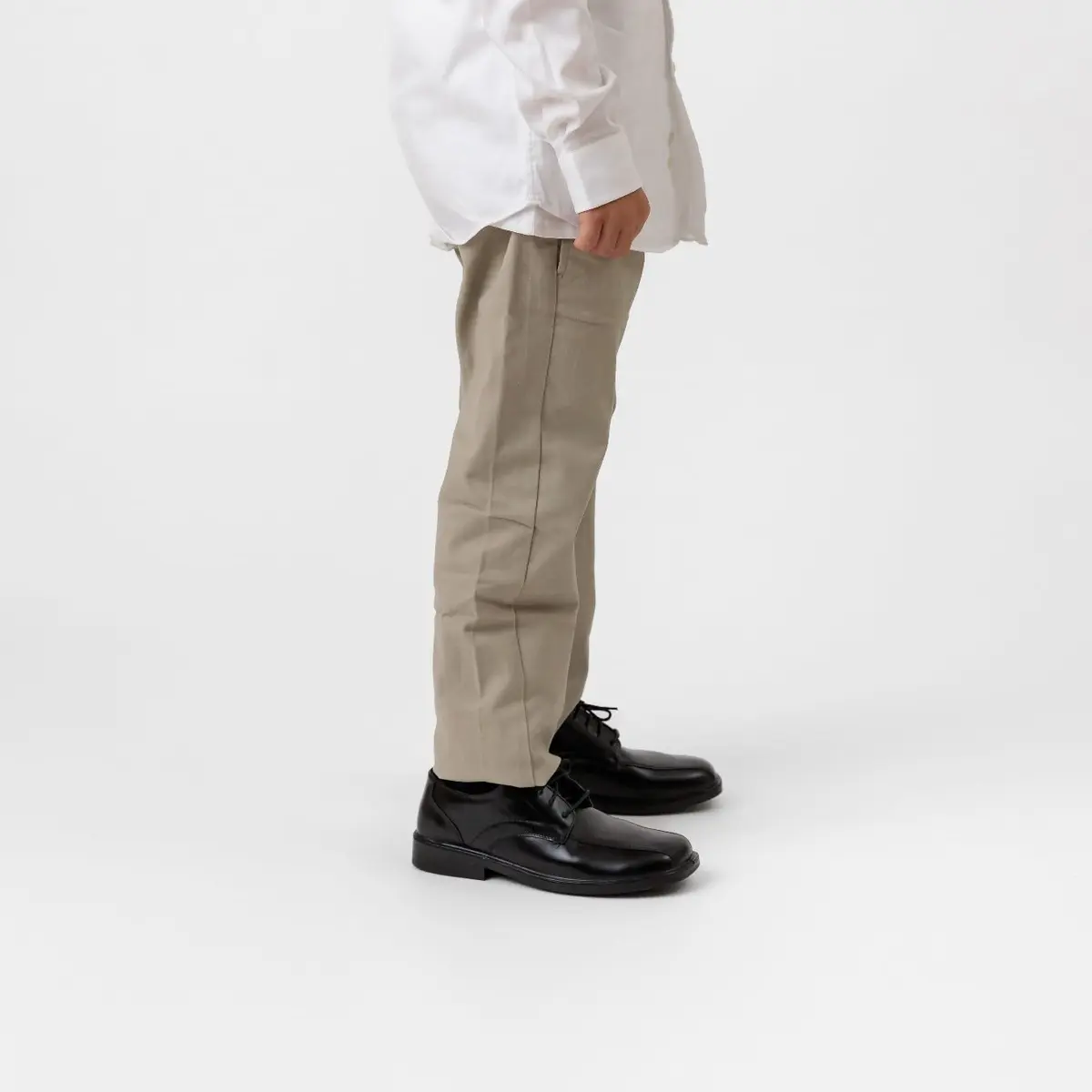 Deer Stags Gabe Lace-Up Dress Oxford, Black, 2 M US Little Kid | Formal Dress Shoe for Kids - view 5