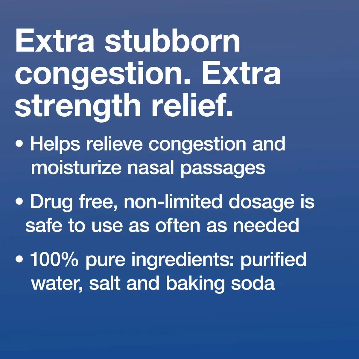 Arm & Hammer Simply Saline Nasal Mist Extra Strength 47ml (1.6 Fl Oz) | Drug-Free Congestion Relief - view 3