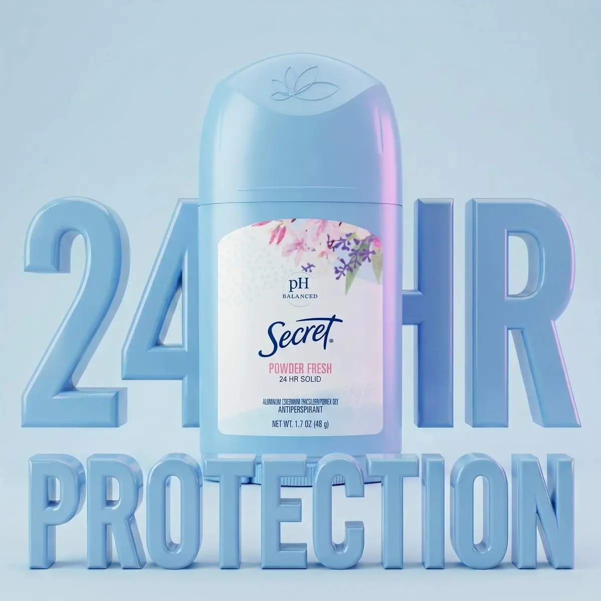 Secret Powder Fresh Antiperspirant Deodorant for Women, 50ml (1.7 oz) | 24hr Sweat & Odor Protection - view 3