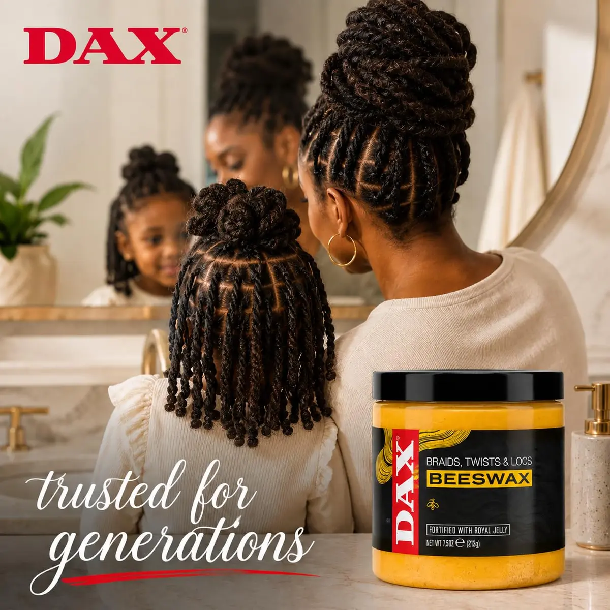 DAX Bees-Wax 14 Ounce | Moisturizes, Holds & Protects Curly & Coarse Hair - view 4