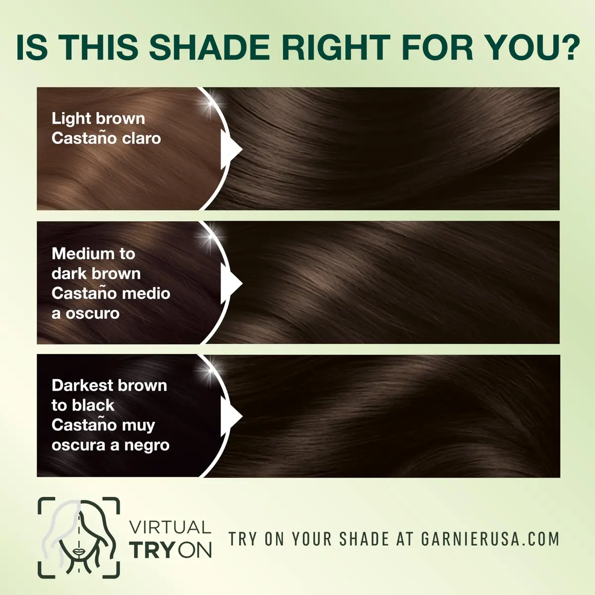 Garnier Nutrisse Ultra Crème Hair Color 30 Darkest Brown | 100% Gray Coverage & Nourishing Fruit Oils - view 7