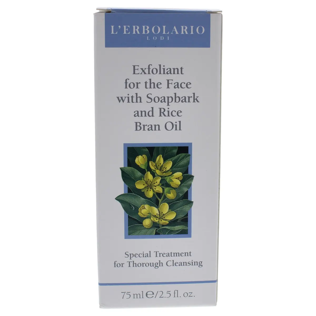 L'Erbolario Exfoliant Soapbark & Rice Bran Oil 2.5 oz | Gentle Face Cleanser for All Skin Types - view 7