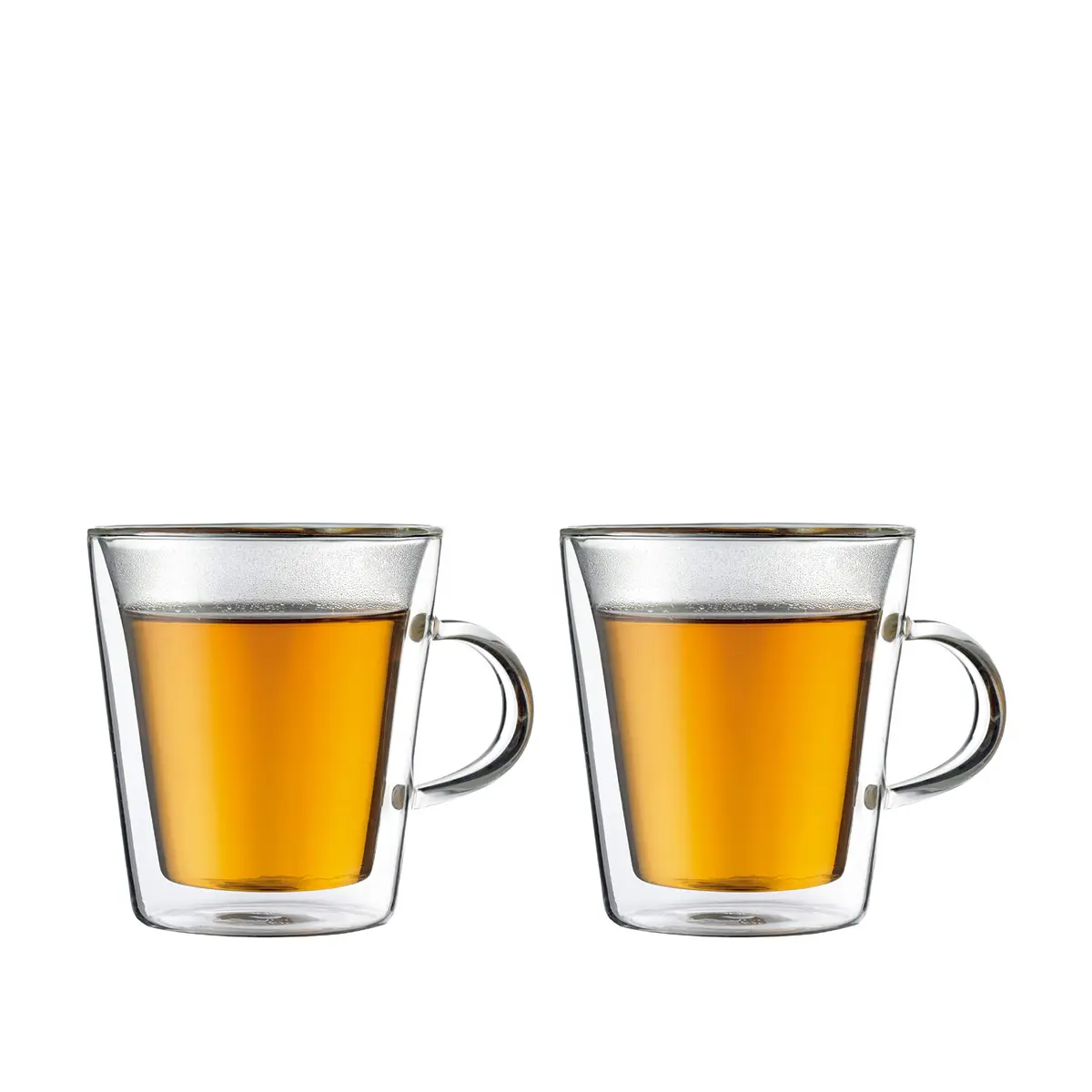 Bodum Canteen Double Wall Mug 200ml | Heat-Resistant Glass, Set of 2 - main product image