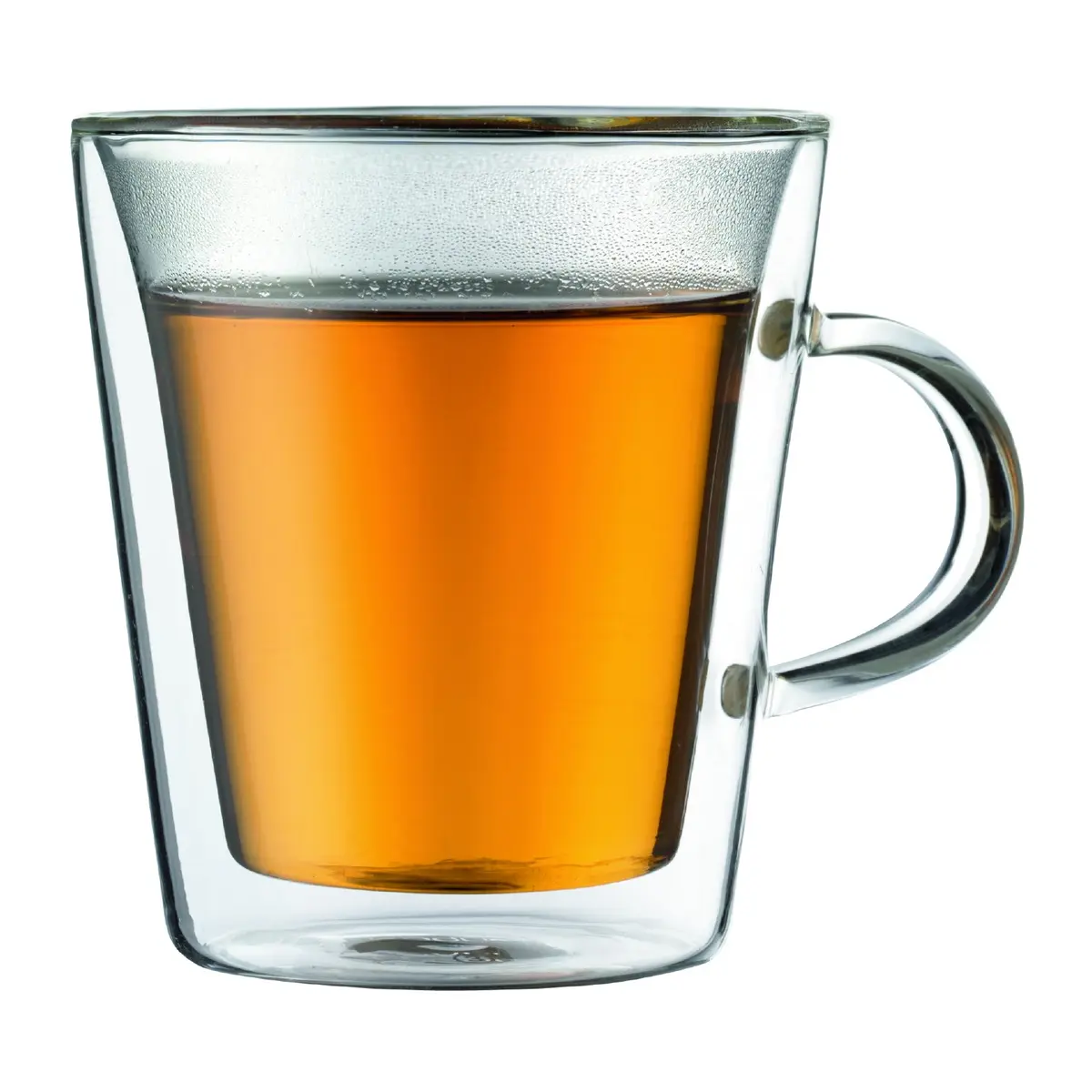 Bodum Canteen Double Wall Mug 200ml | Heat-Resistant Glass, Set of 2 - view 3