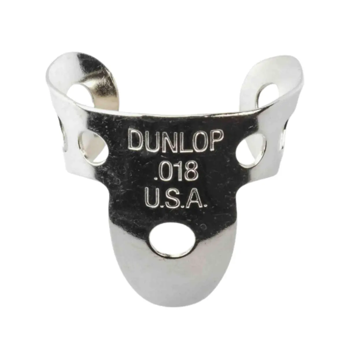 Jim Dunlop Nickel Silver Fingerpicks .018 IN | Bright, Classic Sound for Guitar & Banjo - view 2