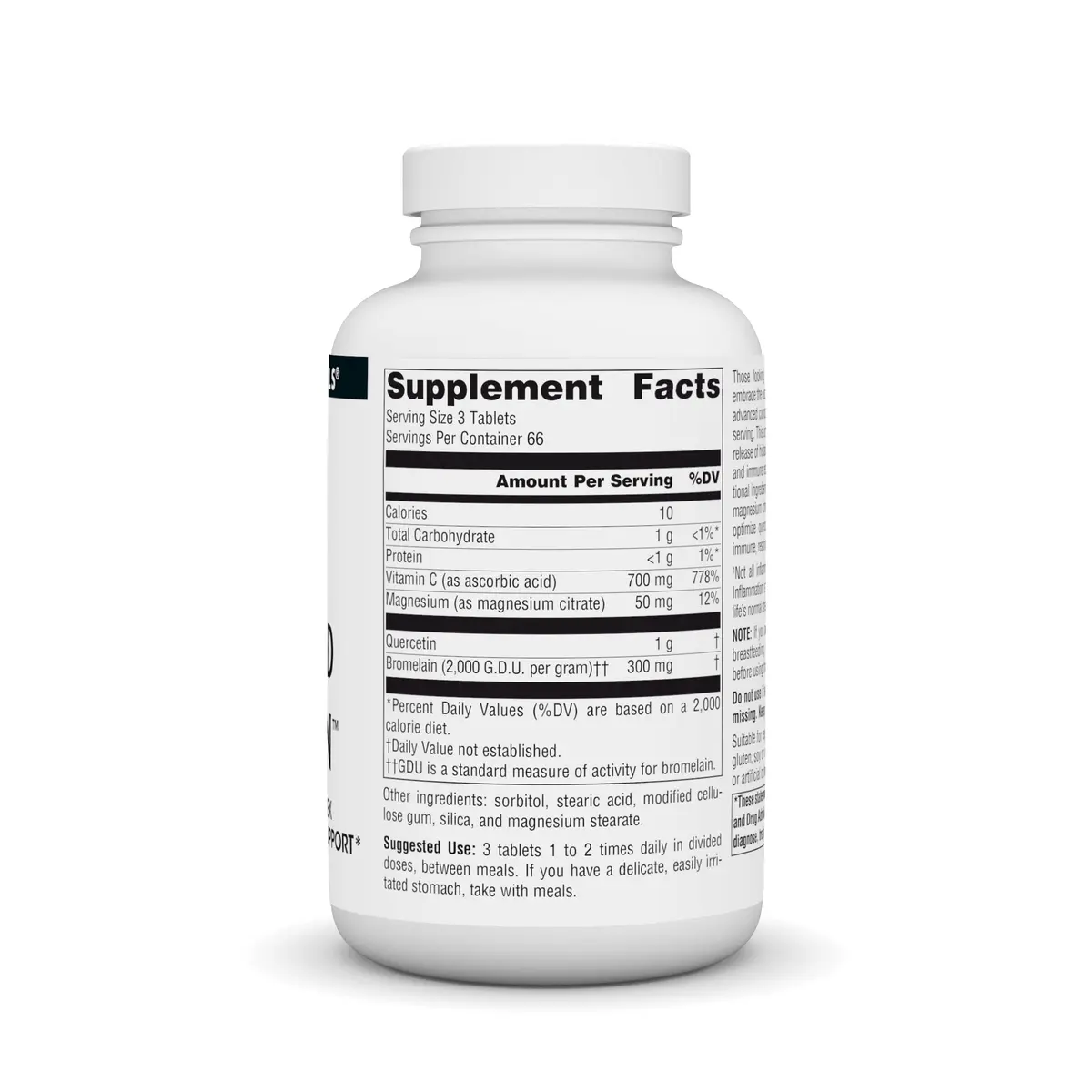 Source Naturals Activated Quercetin - 200 Tablets | Plant-Derived Bioflavonoid for Immune & Seasonal Support - view 2