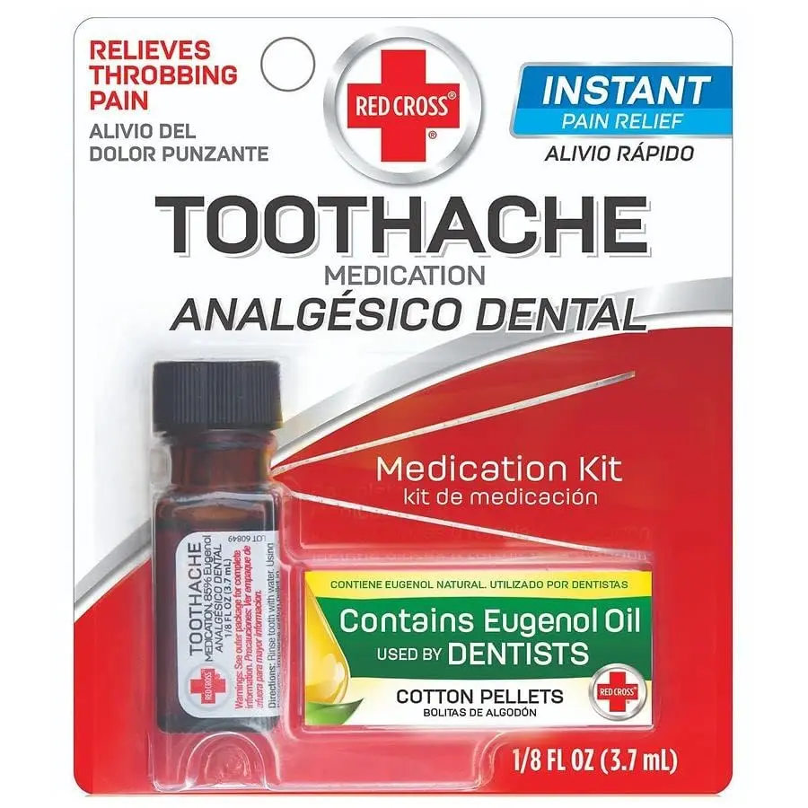 Red Cross Toothache Medication Drops | Fast-Acting Relief for Oral Pain in India - view 10