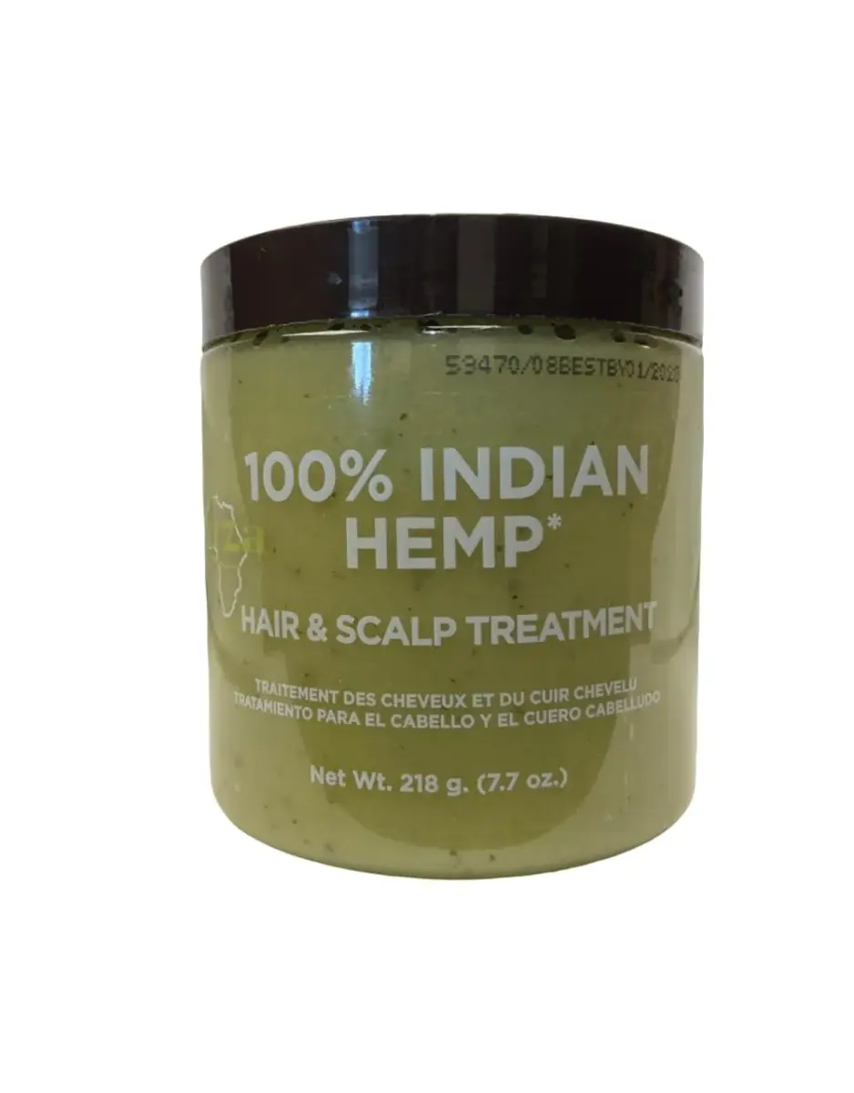 Kuza 100% Indian Hemp Hair & Scalp Treatment 7.7oz (228ml) | Natural Moisturizing Formula for Textured Hair - main product image